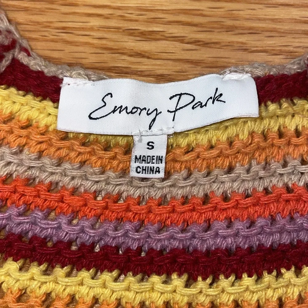 Emory park cropped bell sleeve sweater